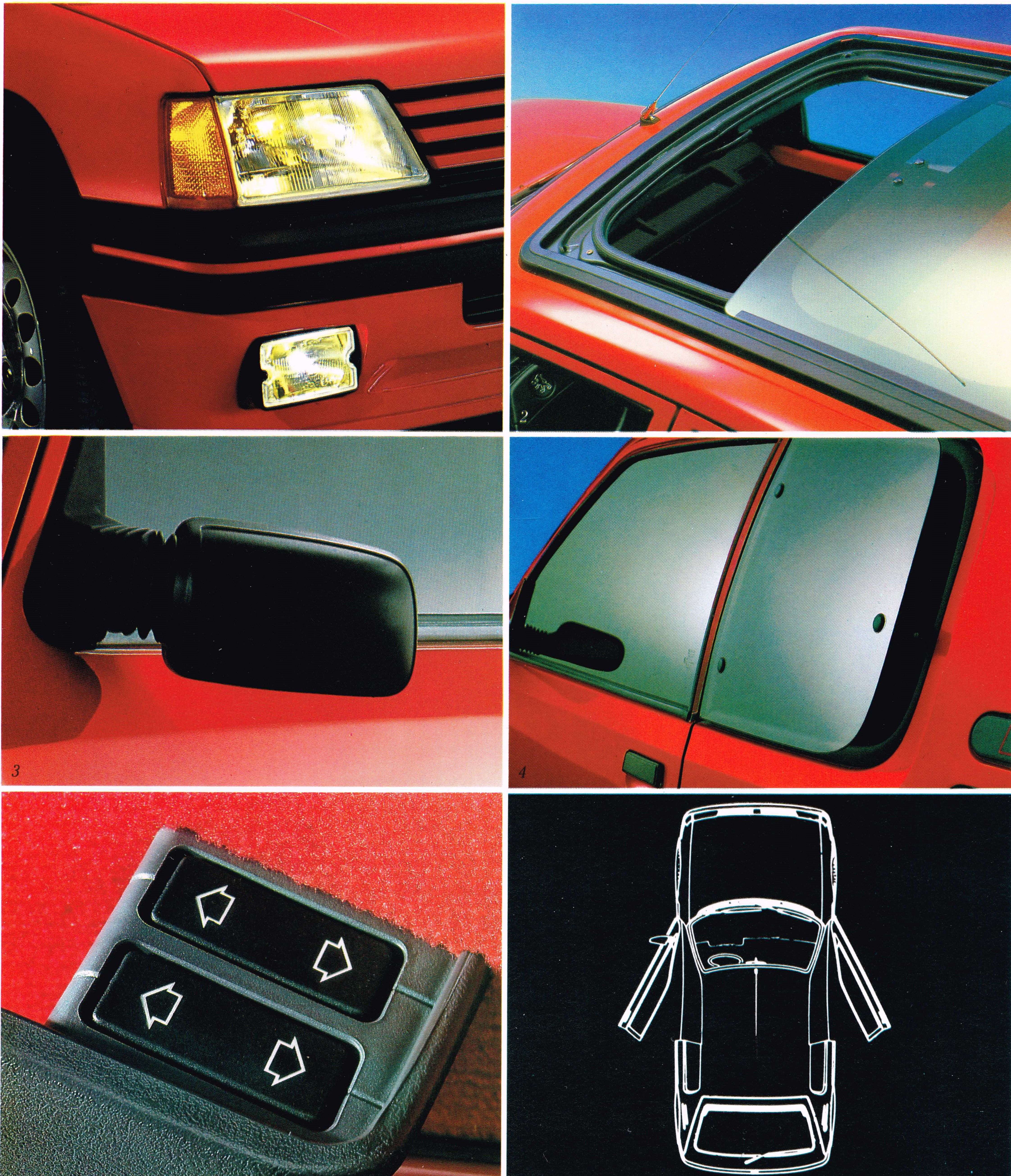 Intérieur Peugeot 205 GTI 1600 