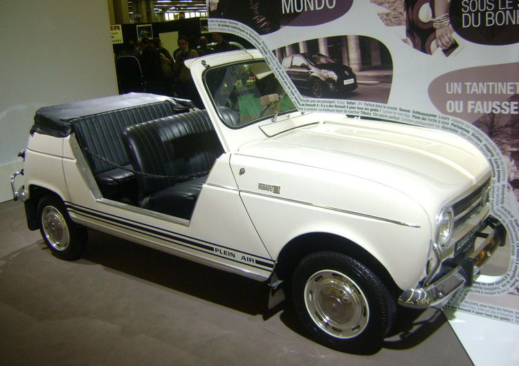 renault 4l plein air
